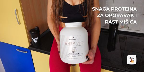 snaga proteina za oporavak i rast mišića